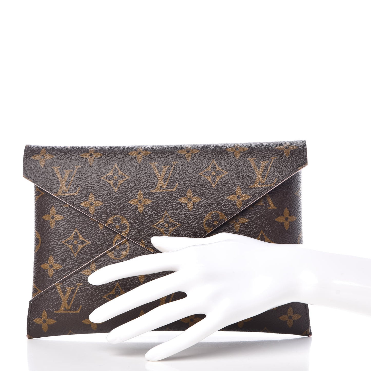 Monogram Large Kirigami Pochette Insert Rose Ballerine