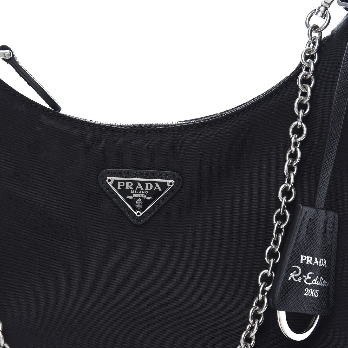 Nylon Re-Edition 2005 Shoulder Bag Black
