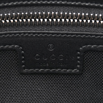 Gucci Soft GG Supreme Monogram Web Belt Bag Black Grey 6 of 13