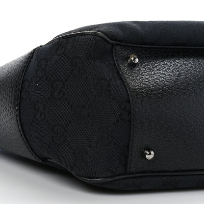 Gucci Monogram Shoulder Bag Black 7 of 8