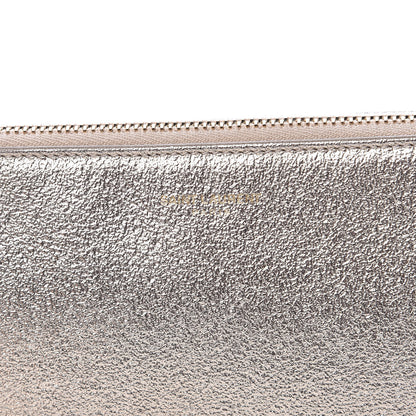Saint Laurent Metallic Calfskin Teen Monogram Crossbody Bag Gold 8 of 10