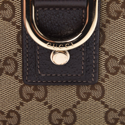 Gucci Monogram D Ring Compact Wallet Dark Brown 8 of 9
