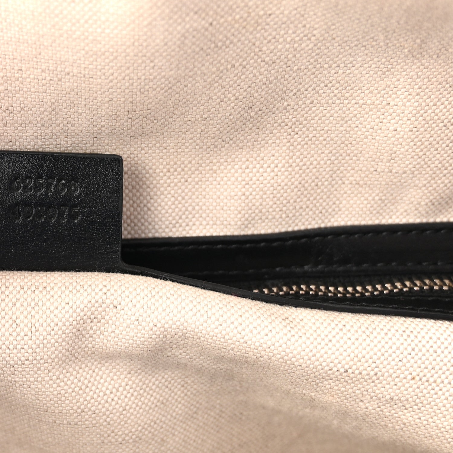 Gucci Calfskin GG Tennis Embossed Duffle Bag Black 6 of 9