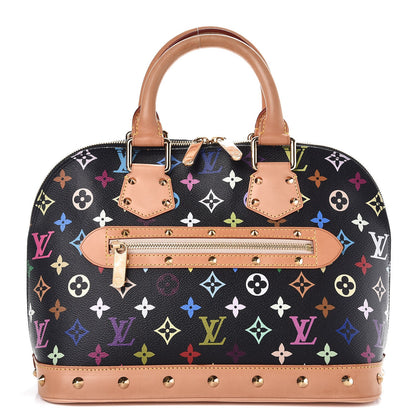 Louis Vuitton Monogram Multicolor Alma Black 1 of 10