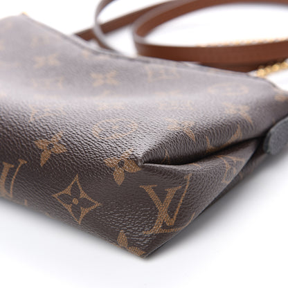 Louis Vuitton Monogram Pallas Clutch Black 8 of 9