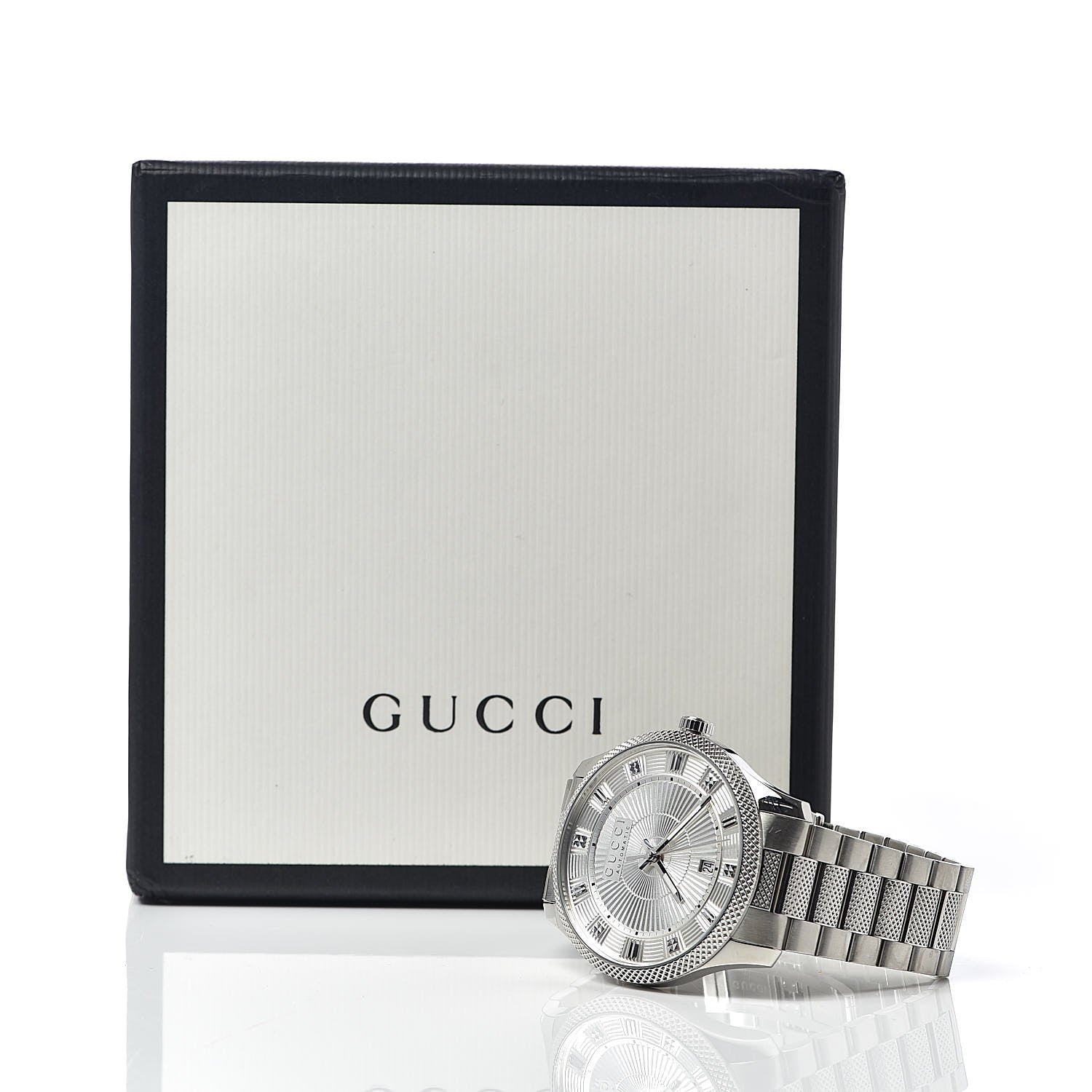 Gucci Stainless Steel 40mm G-Timeless Eryx Automatic Watch 8 of 8