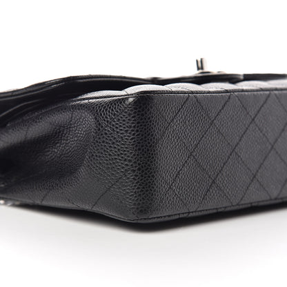 Chanel Caviar Quilted Small Double Flap Black 9 of 10