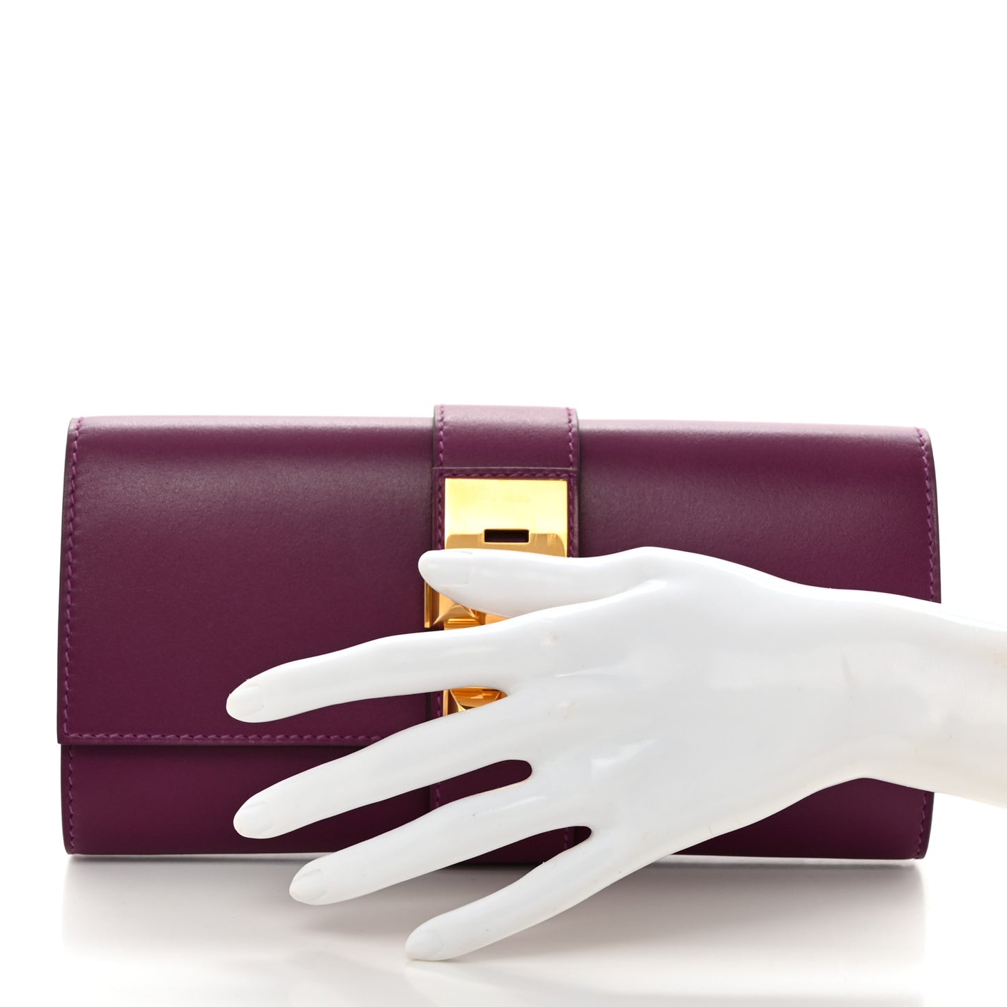 Tadelakt Medor 23 Clutch Anemone