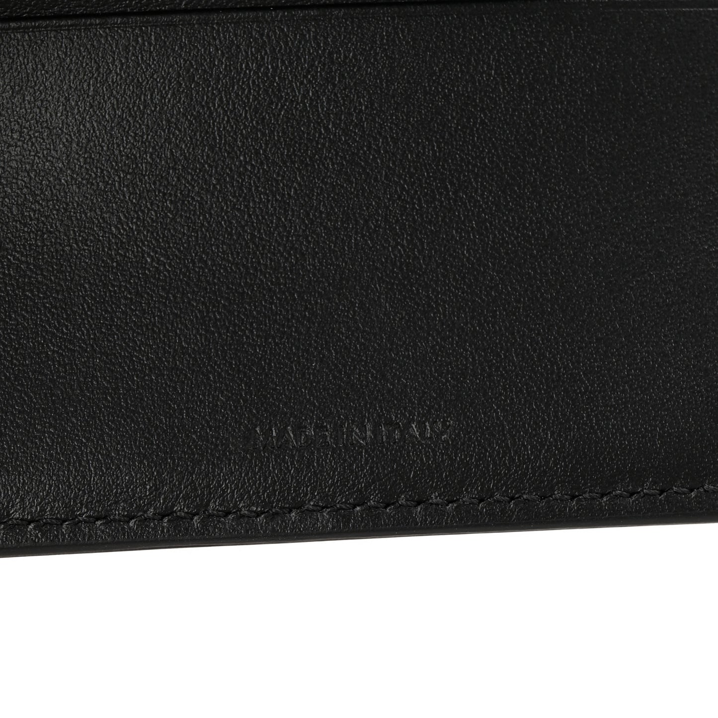Shiny Smooth Lambskin Small Triomphe Wallet Black