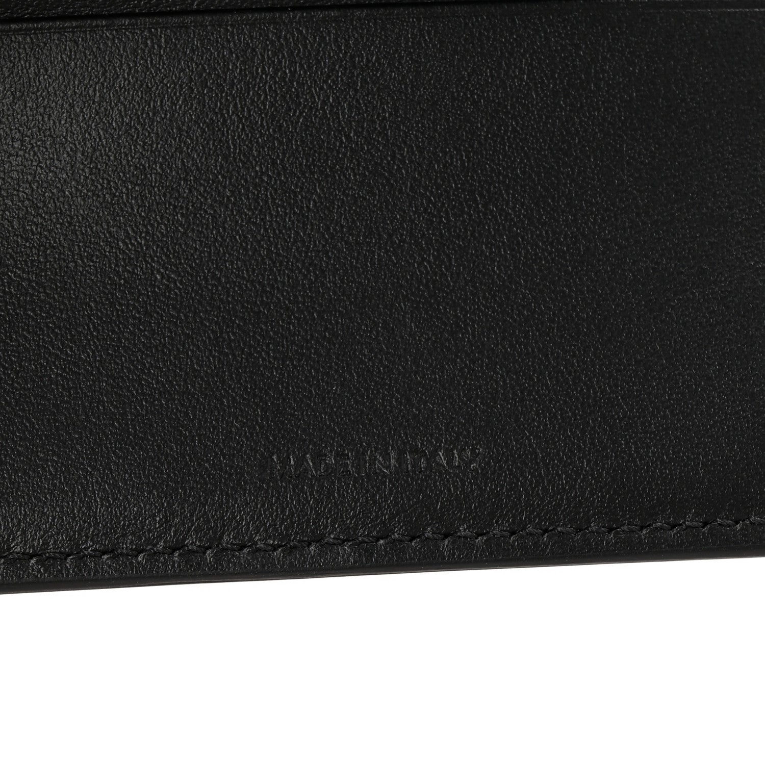 Celine Shiny Smooth Lambskin Small Triomphe Wallet Black 7 of 9
