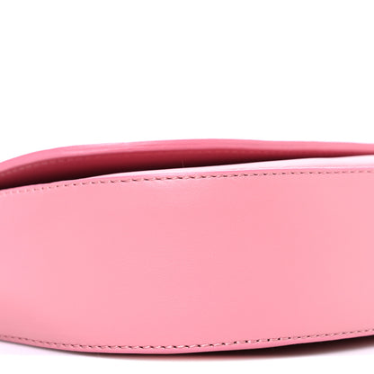 Mansur Gavriel Calfskin Flap Crossbody Bag Peony 8 of 10