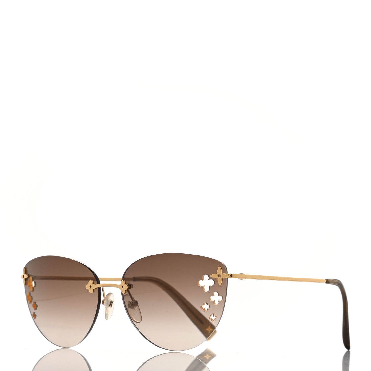 Louis Vuitton Desmayo Rimless Sunglasses Z0051U 1 of 7