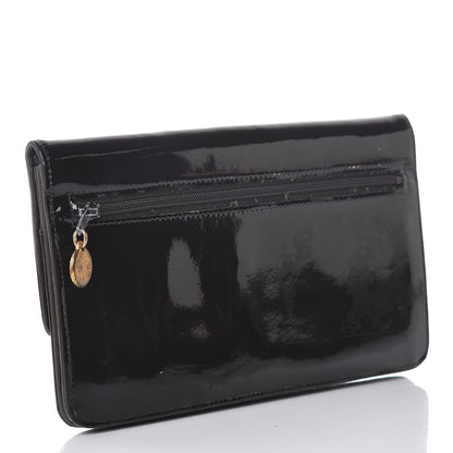 Chanel Patent CC Wallet Black 3 of 16
