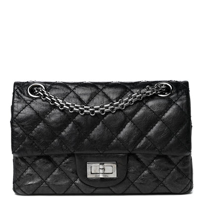 Chanel Aged Calfskin Quilted 2.55 Reissue 224 Flap Black 1 of 5