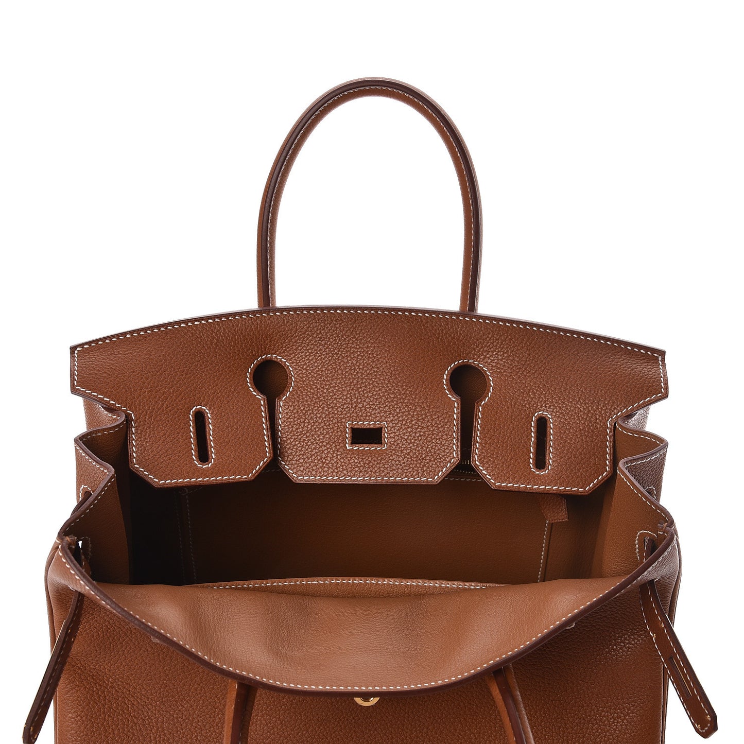 Natural Barenia Faubourg Birkin 30 Fauve