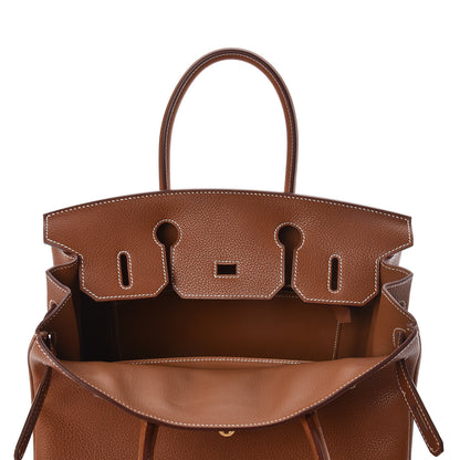 Hermes Natural Barenia Faubourg Birkin 30 Fauve 8 of 34