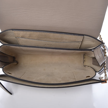 Chloe Suede Calfskin Small Faye Shoulder Bag Motty Grey 5 of 13