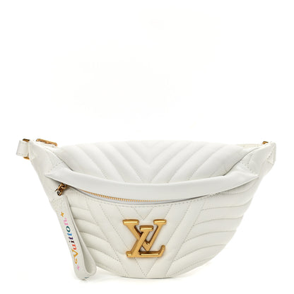 Louis Vuitton Calfskin New Wave Bumbag Snow 1 of 11