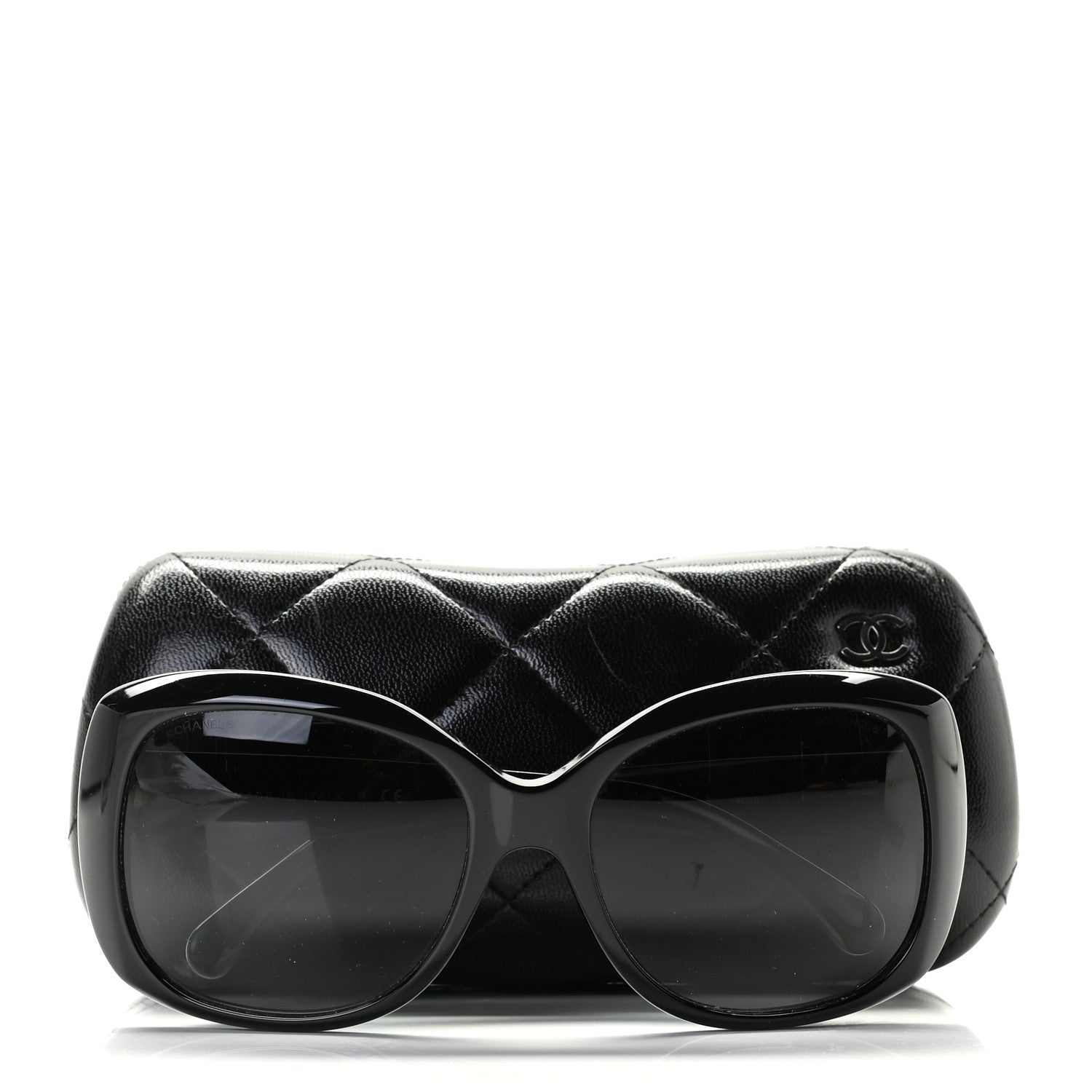 Chanel Acetate CC Sunglasses 5183 Black 7 of 7