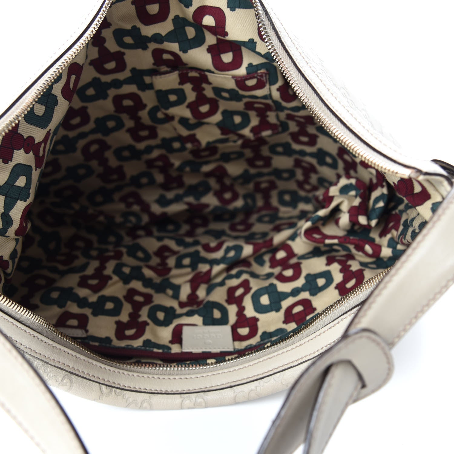 Gucci Guccissima Large Princy Hobo Off White 5 of 10