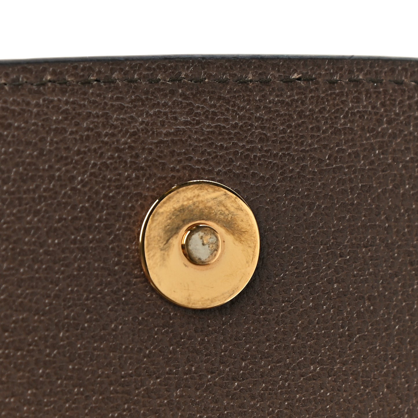 GG Supreme Monogram Web Small Ophidia Flap Messenger Bag Brown