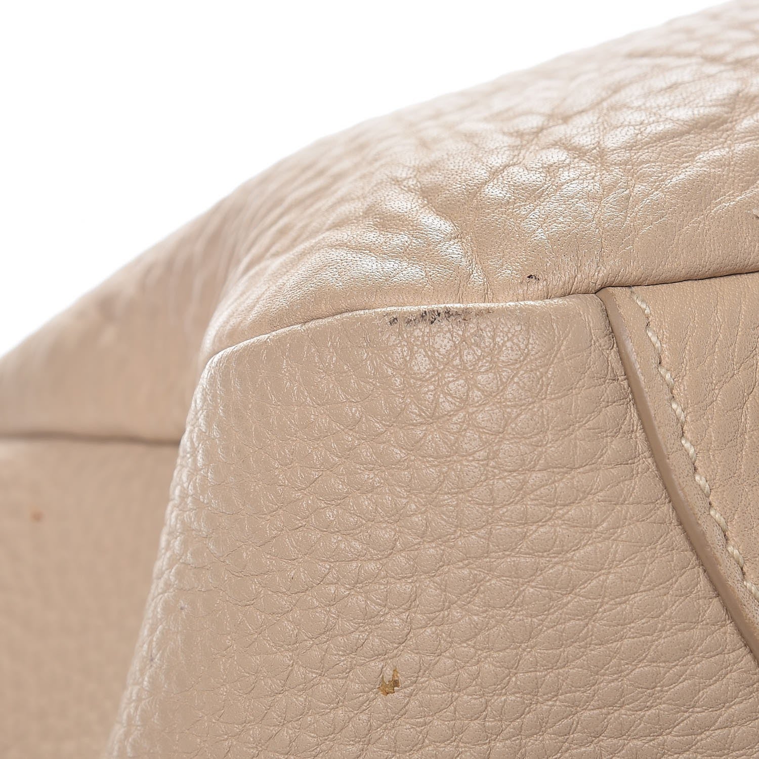 Prada Vitello Daino Side Pocket Hobo Sabbia 17 of 17