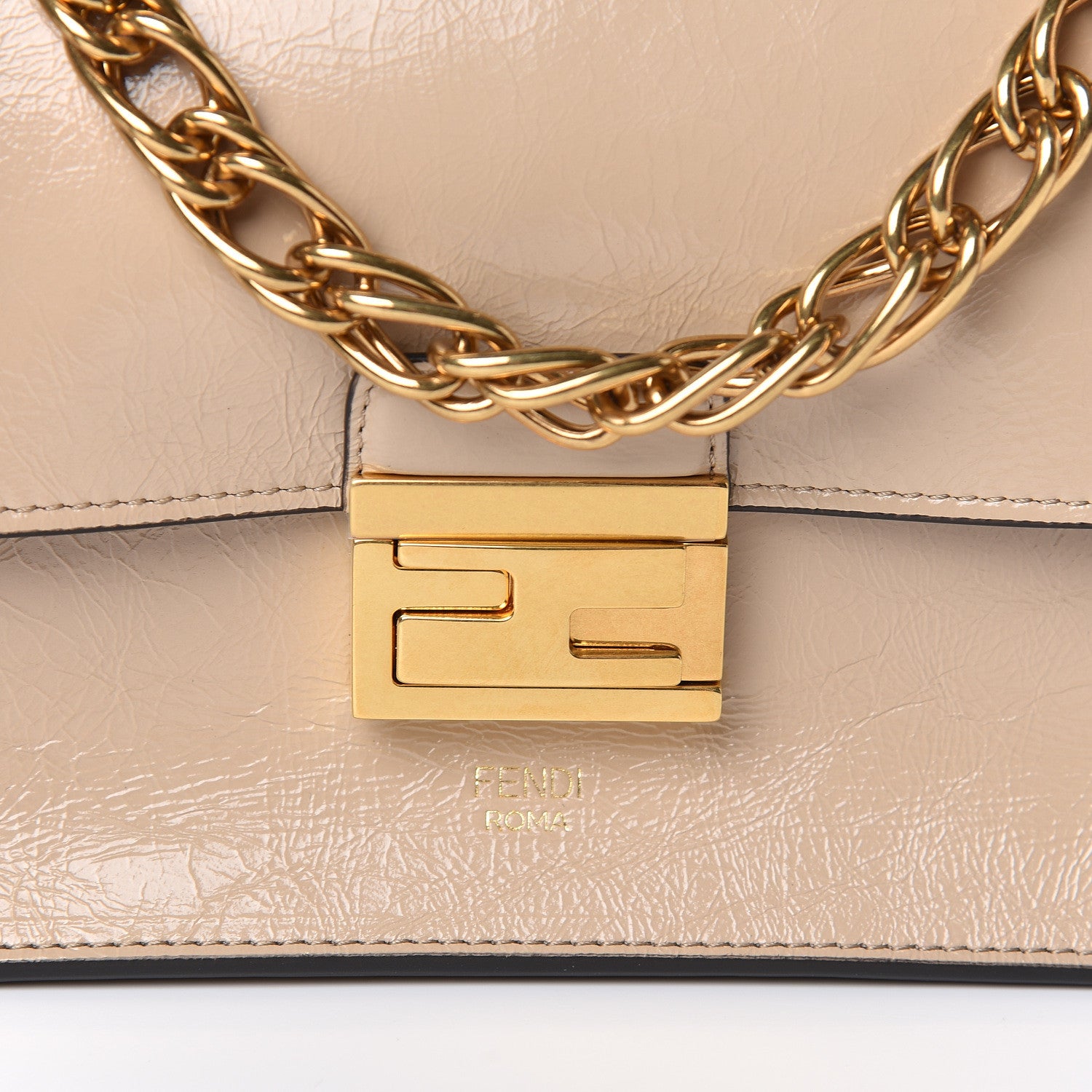 Fendi Agnello Old Shine F is Fendi Kan U Shoulder Bag Amido 9 of 9