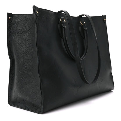 Louis Vuitton Empreinte Monogram Giant Onthego GM Black 3 of 13