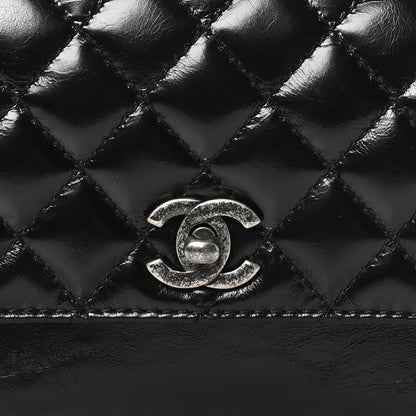 Chanel Glazed Calfskin Pilot Essentials Flap Black 9 of 11