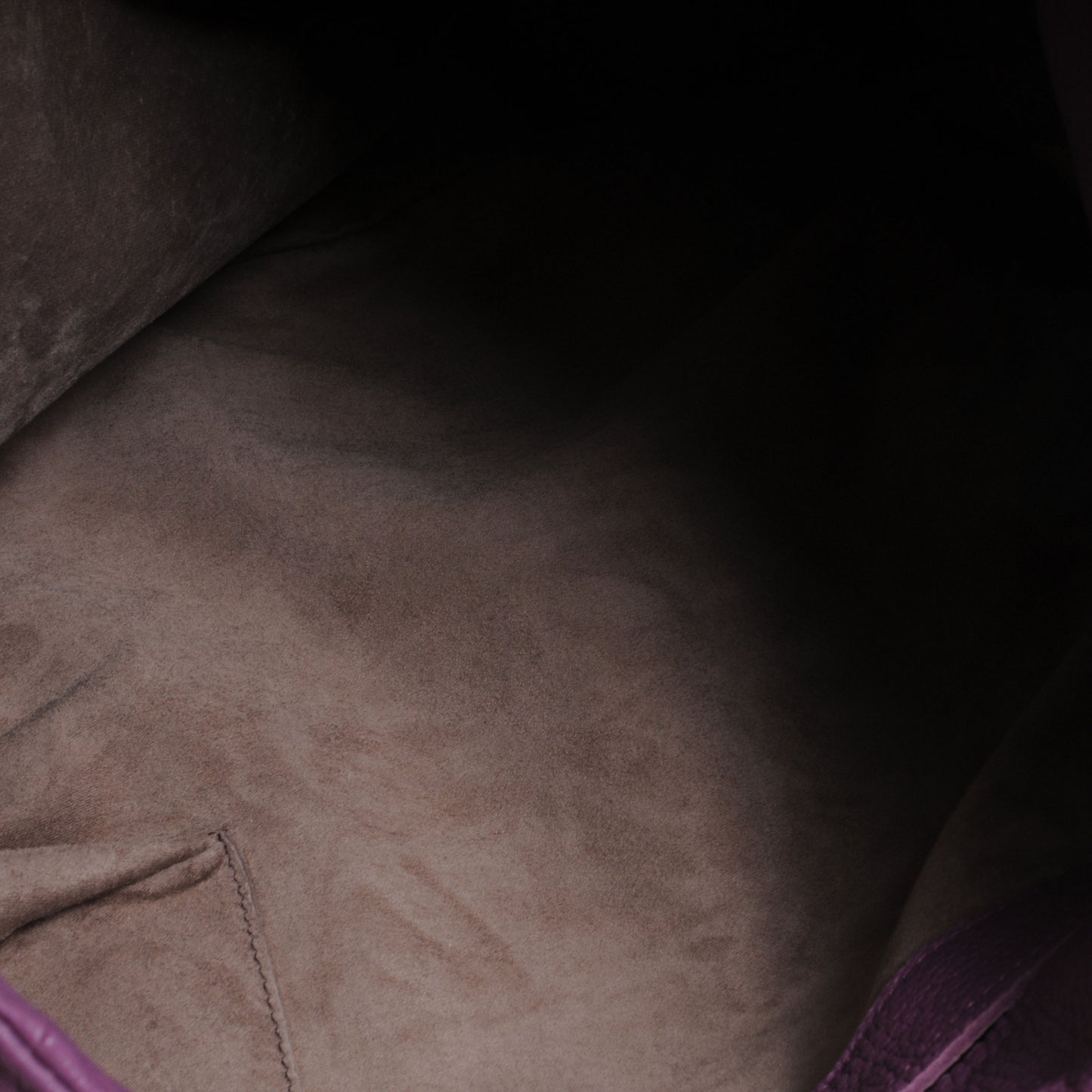Leather Cervo Hobo Lilac