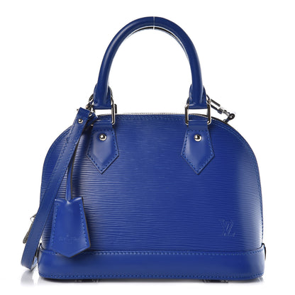 Louis Vuitton Epi Alma BB Blueberry 1 of 12