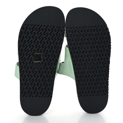 Hermes Epsom Womens Chypre Sandals 40 Vert Jade 5 of 8