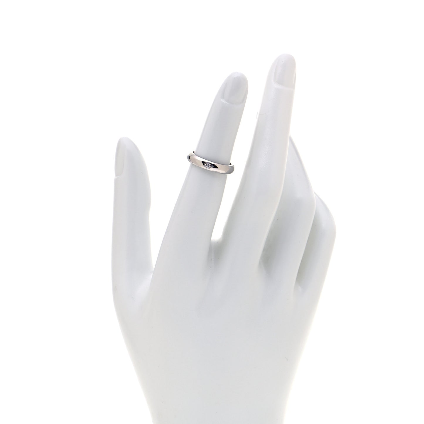 Platinum Diamond 3.5mm 1895 Wedding Band Ring 47 4