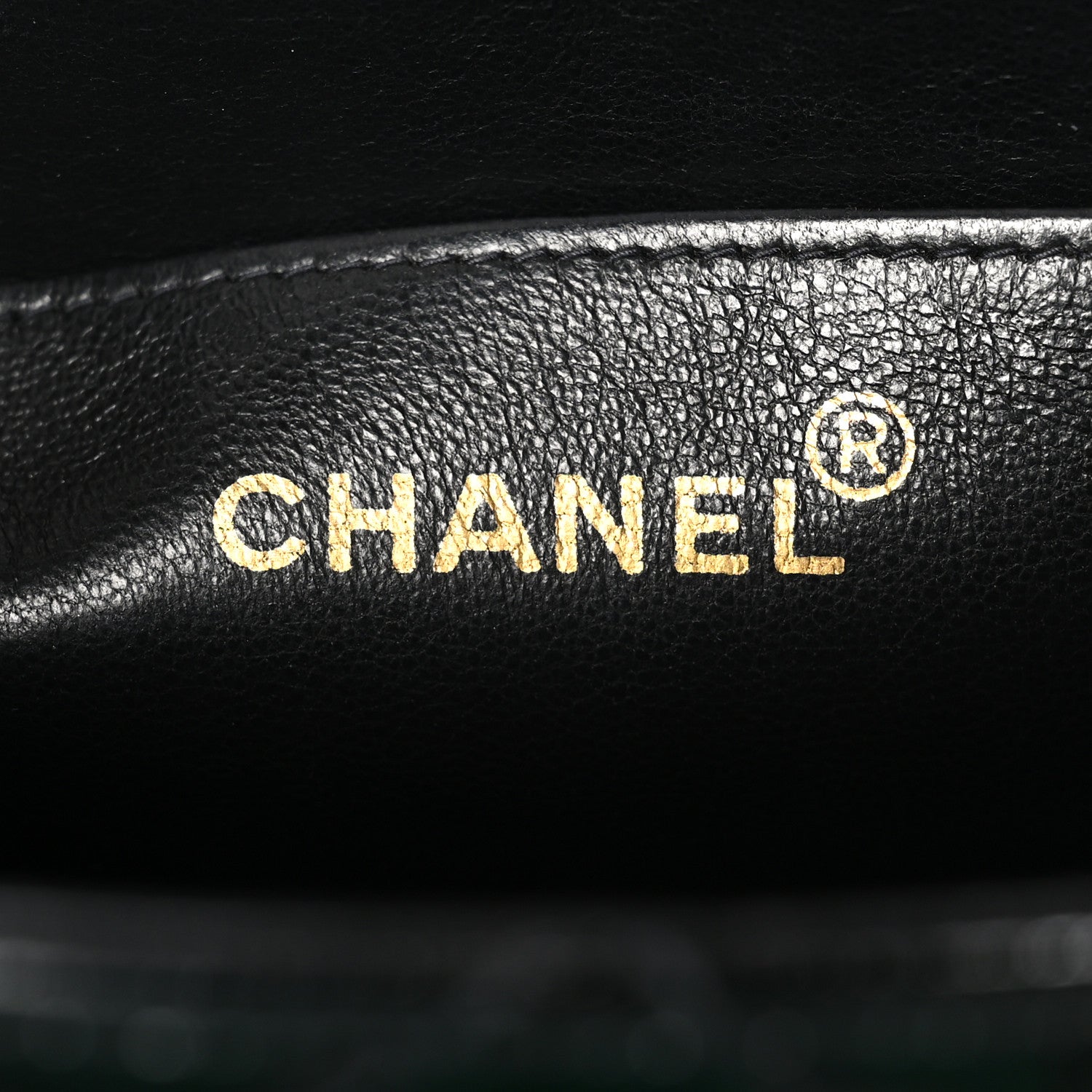 Chanel Patent Quilted XL Jumbo Single Flap Black 6 of 11