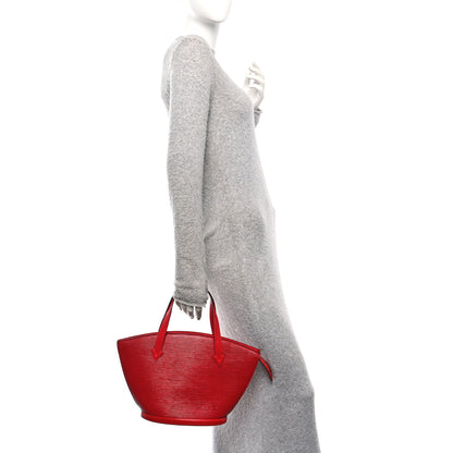 Louis Vuitton Epi Saint Jacques PM Castillan Red 2 of 9