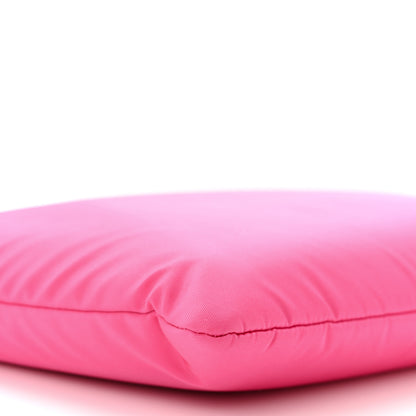 Prada Tessuto Nylon Soft Padded Medium Chain Clutch Bag Fuxia 9 of 10