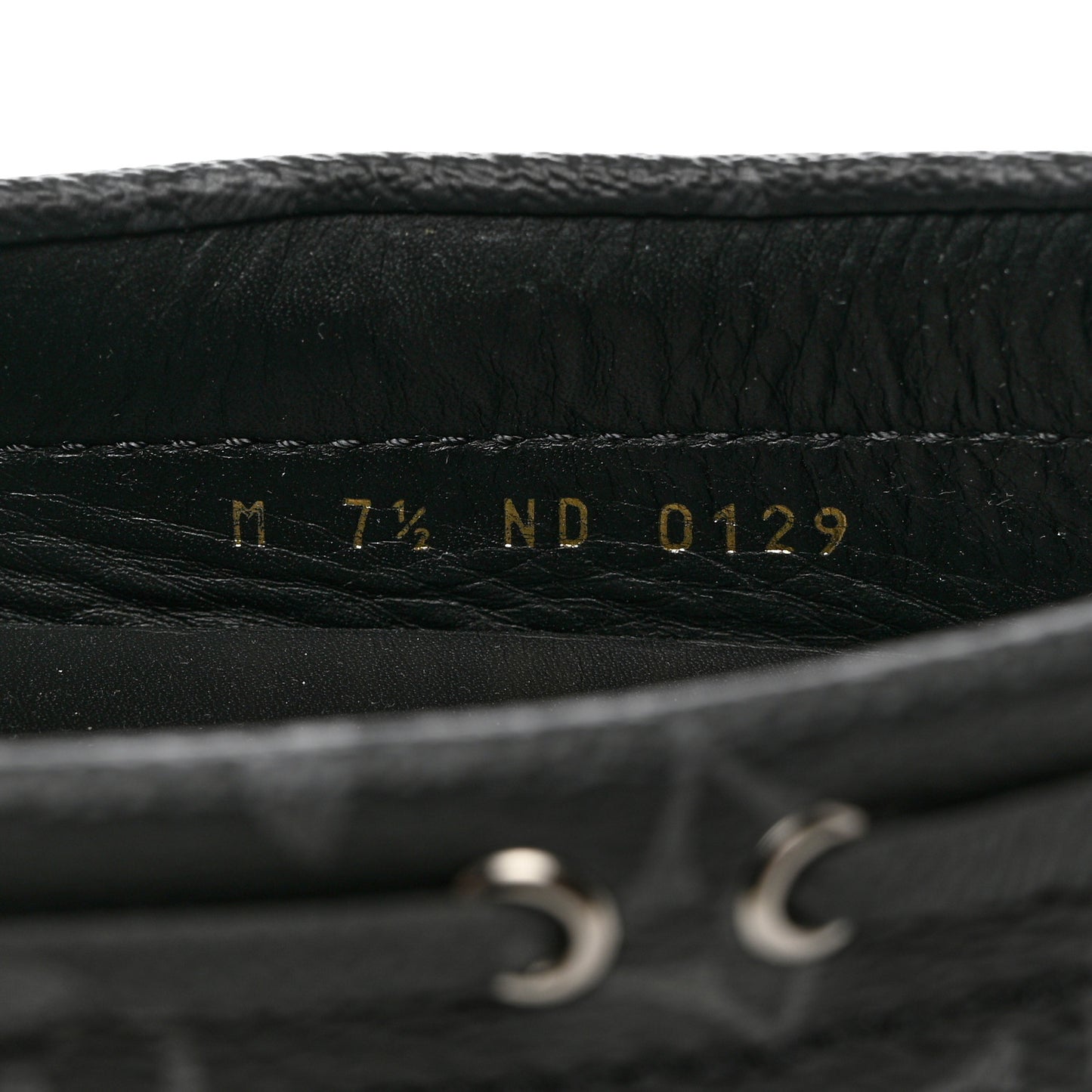 Monogram Eclipse Mens Arizona Car Shoe Moccasin Loafers 7.5