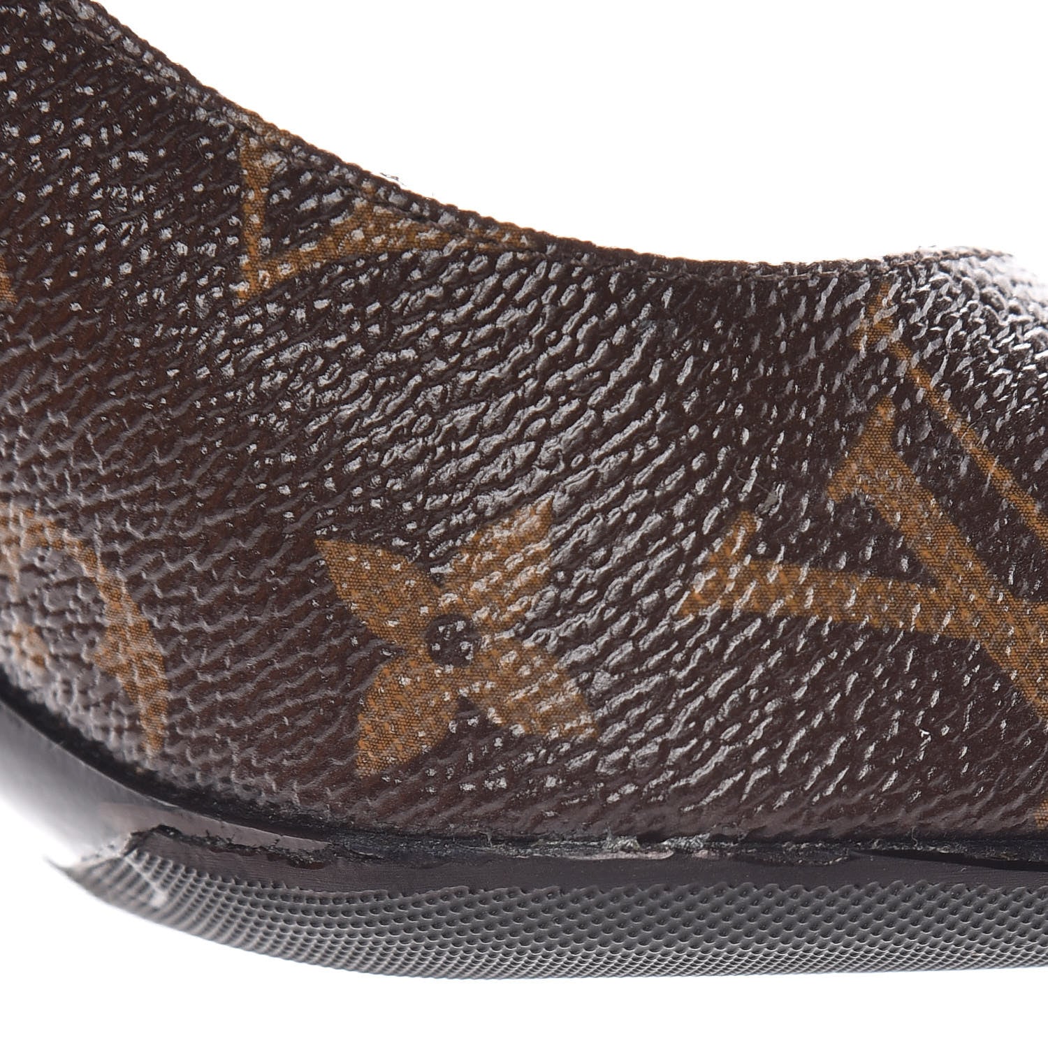 Louis Vuitton Patent Monogram Fetish Pumps 38 7 of 10