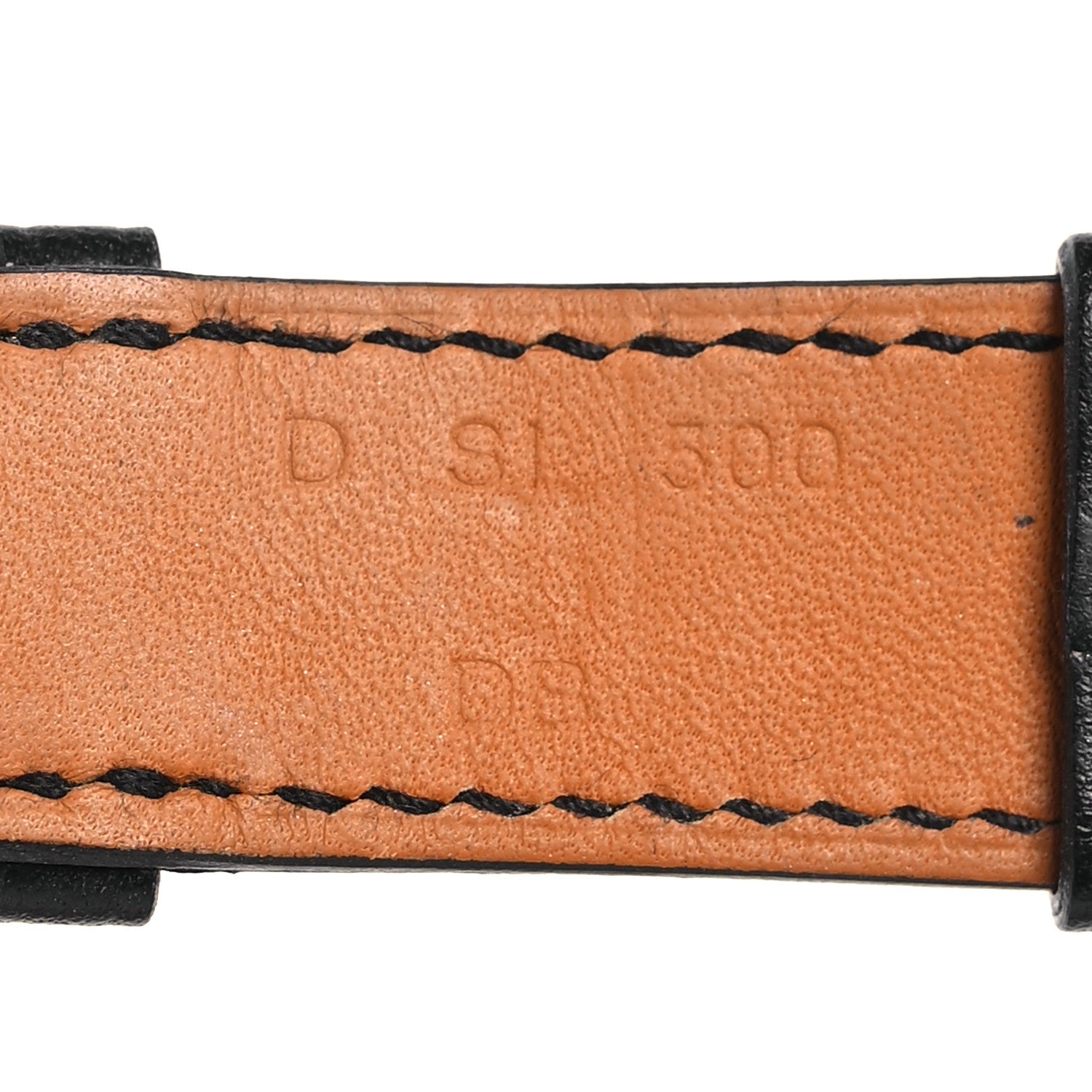 Hermes Swift Cavalleria Print Apple Watch Double Tour Strap Black 4 of 5