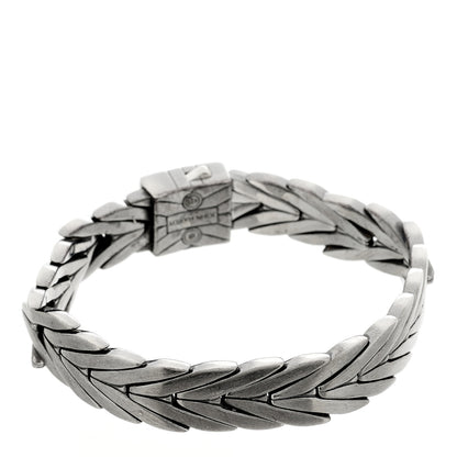John Hardy Sterling Silver Black Rhodium Diamond 11mm Modern Chain Bracelet 2 of 3