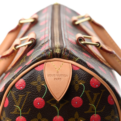 Louis Vuitton Monogram Cerises Speedy 25 10 of 12
