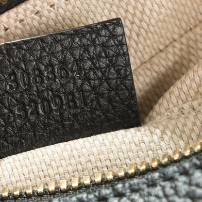 Gucci Pebbled Calfskin Small Soho Disco Bag Black 7 of 7
