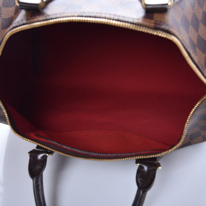 Louis Vuitton Damier Ebene Speedy Bandouliere 35 9 of 9