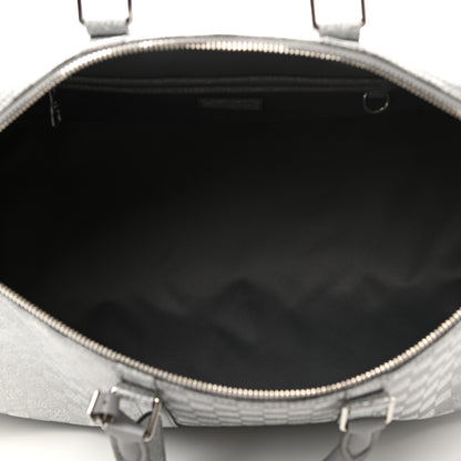 Louis Vuitton Damier Glitter Keepall Bandouliere 50 Silver 4 of 9