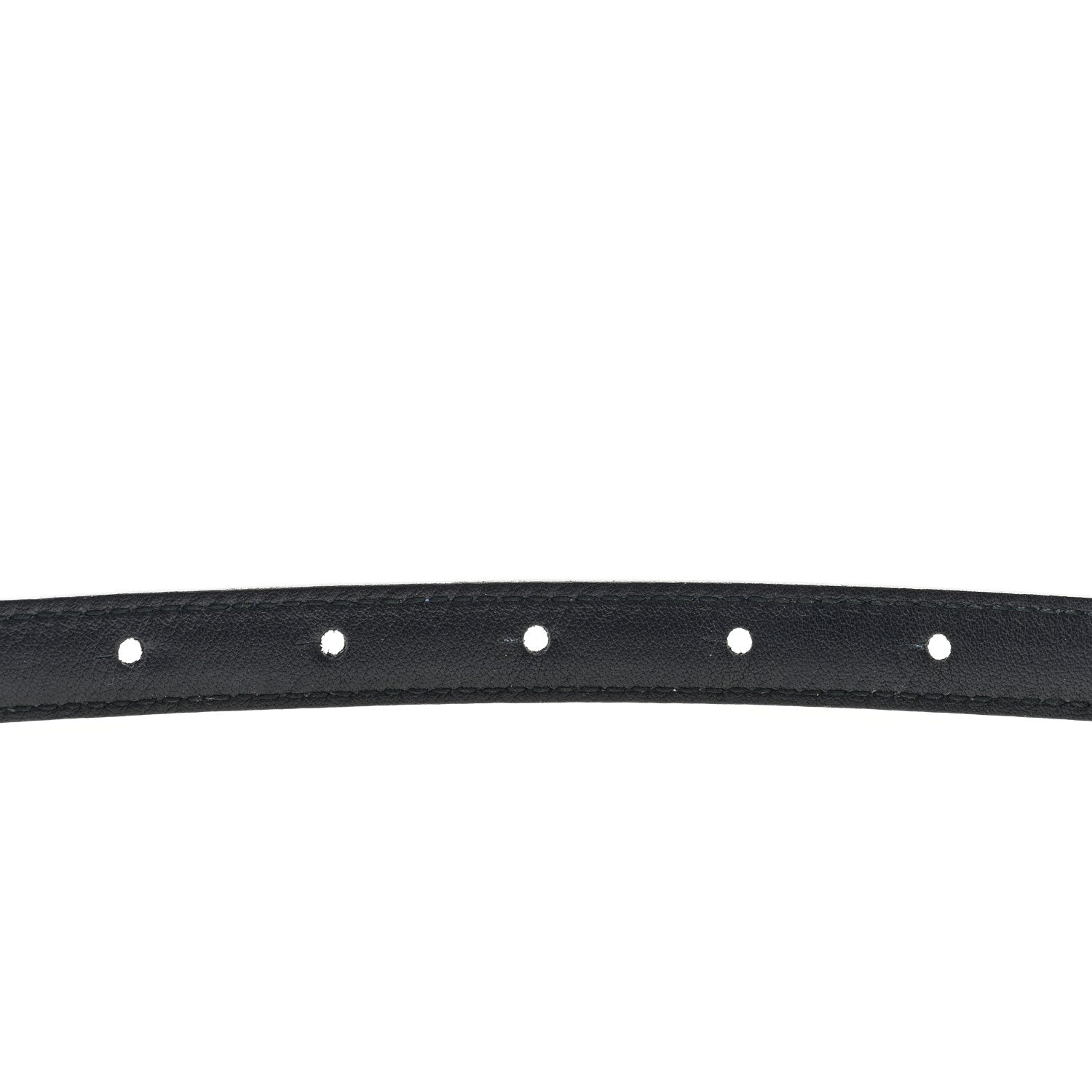 Gucci Moon Calfskin Nickel Interlocking G 20mm Belt 85 34 Porcelain Light Blue 5 of 6