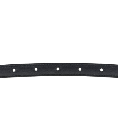 Gucci Moon Calfskin Nickel Interlocking G 20mm Belt 85 34 Porcelain Light Blue 5 of 6