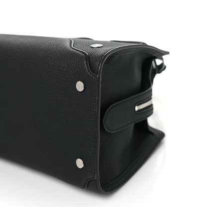 Loro Piana Grained Calfskin Medium Sesia Black 10 of 10