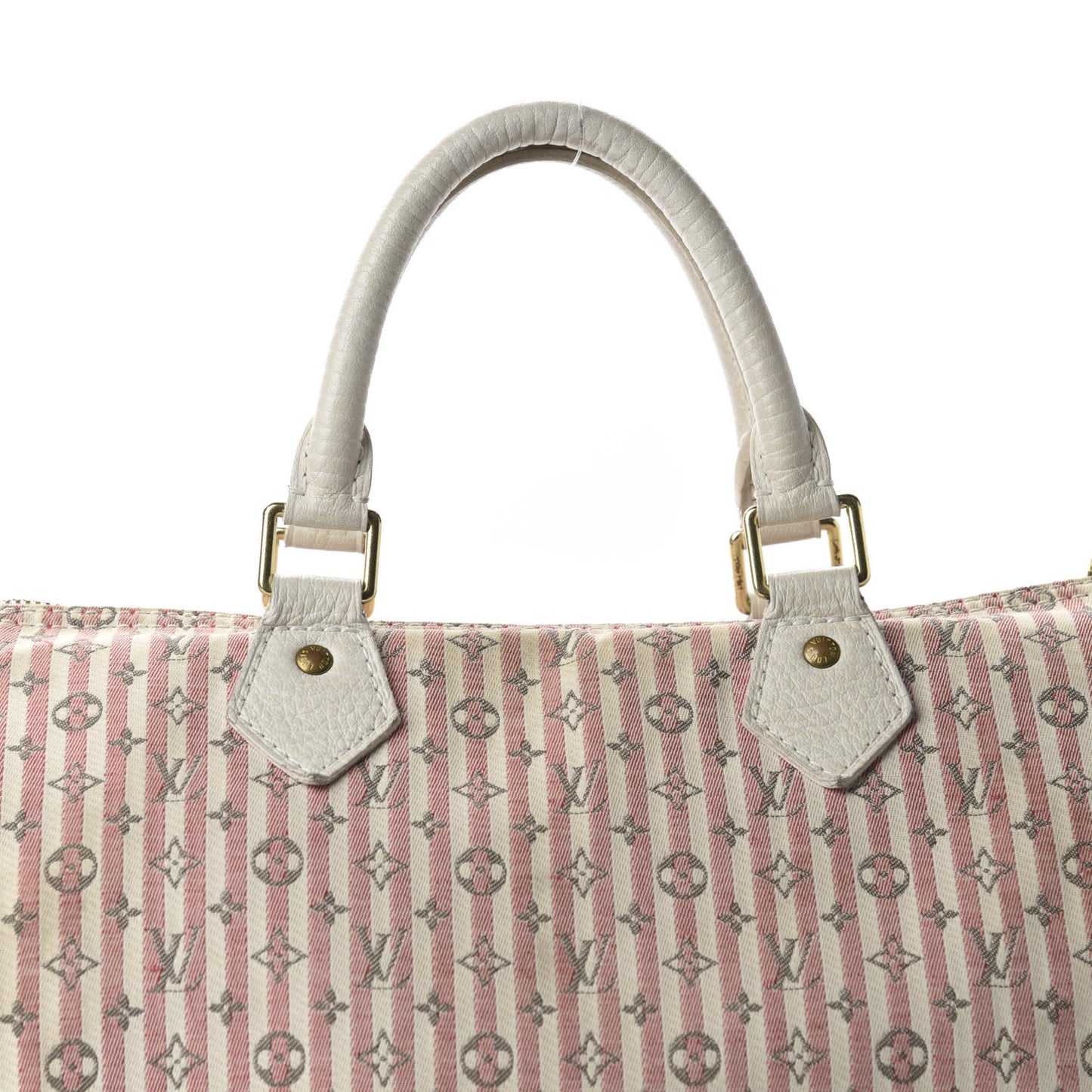 Mini Lin Croisette Speedy 30 Rouge