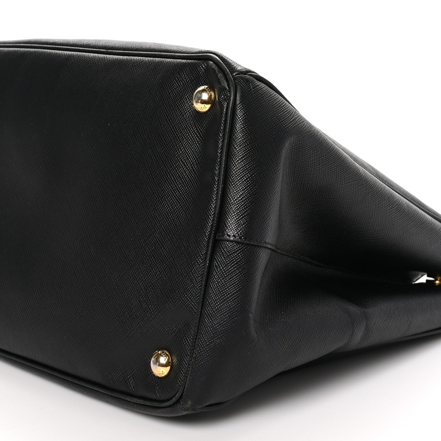 Prada Saffiano Lux Large Tote Black 9 of 11