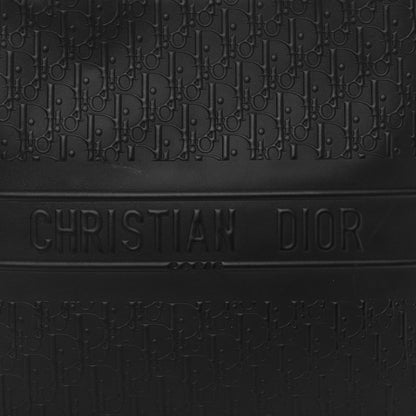 Christian Dior Oblique Calfskin Embossed Large Book Tote Black 8 of 11